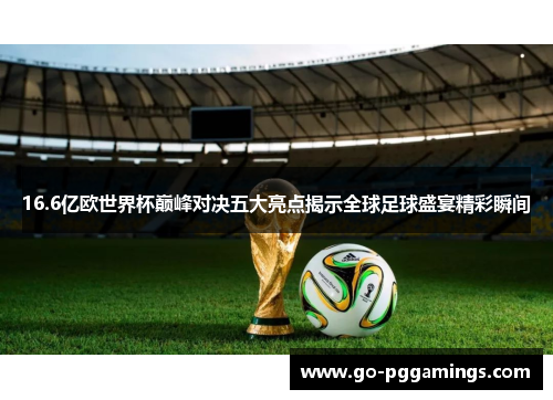 16.6亿欧世界杯巅峰对决五大亮点揭示全球足球盛宴精彩瞬间