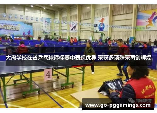 大禹学校在省乒乓球锦标赛中表现优异 荣获多项殊荣再创辉煌