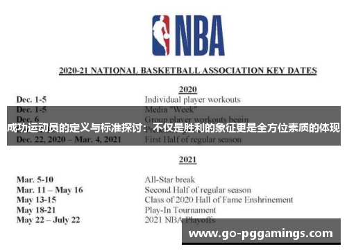 成功运动员的定义与标准探讨：不仅是胜利的象征更是全方位素质的体现