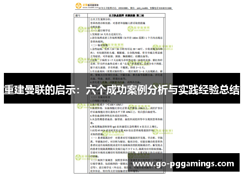 重建曼联的启示：六个成功案例分析与实践经验总结